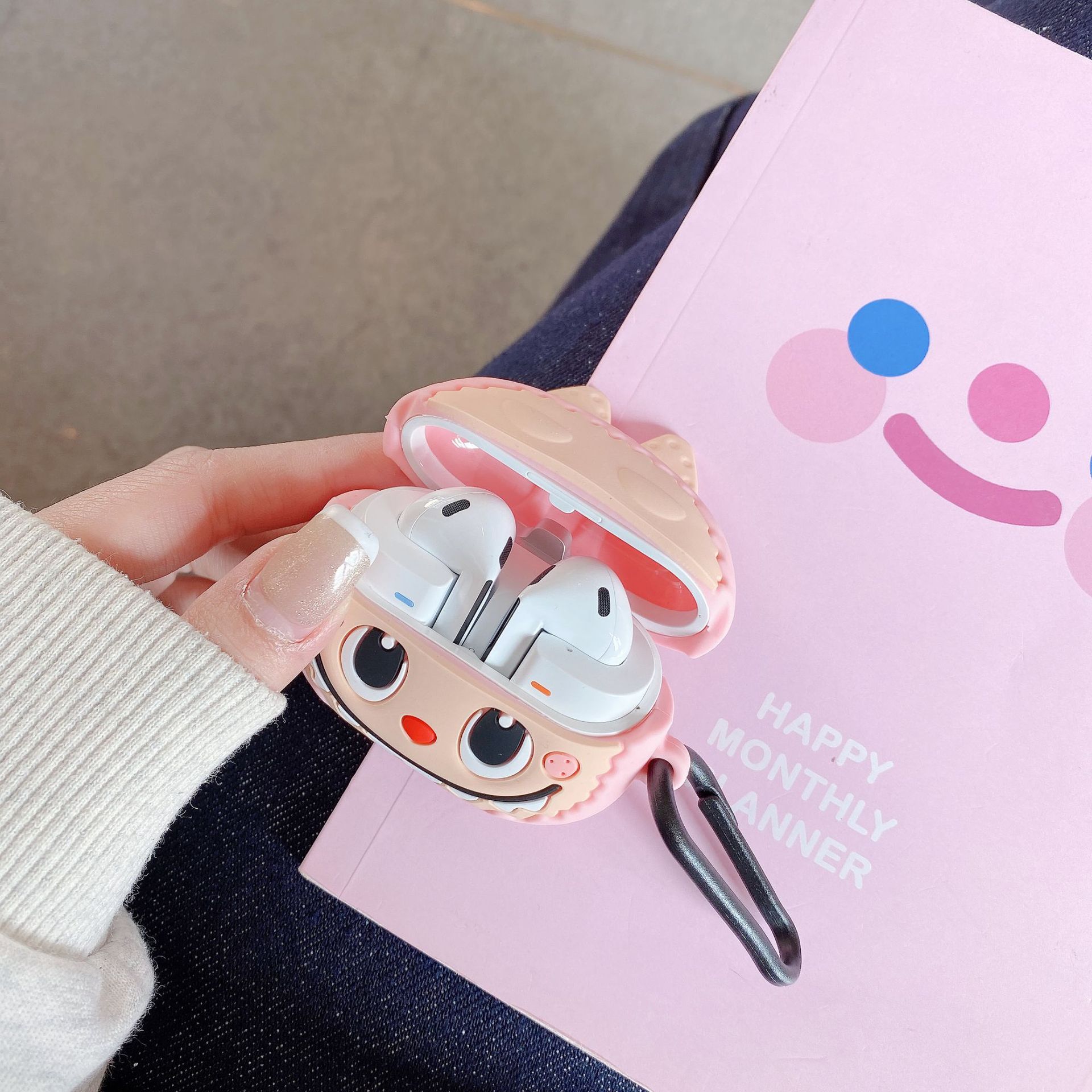 Aplicable Samsung Buds 3pro funda protectora para auriculares Bluetooth inalámbricos silicona tridimensional personalidad de dibujos animados buds3 en stock