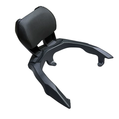 Suitable for Yamaha Xingying 125 Modified Rear Backrest, Thickened Aluminum Alloy Material, Xingying Rear Passenger Backrest Cushion (Motorcycle tail) - armrest-frame-backrest