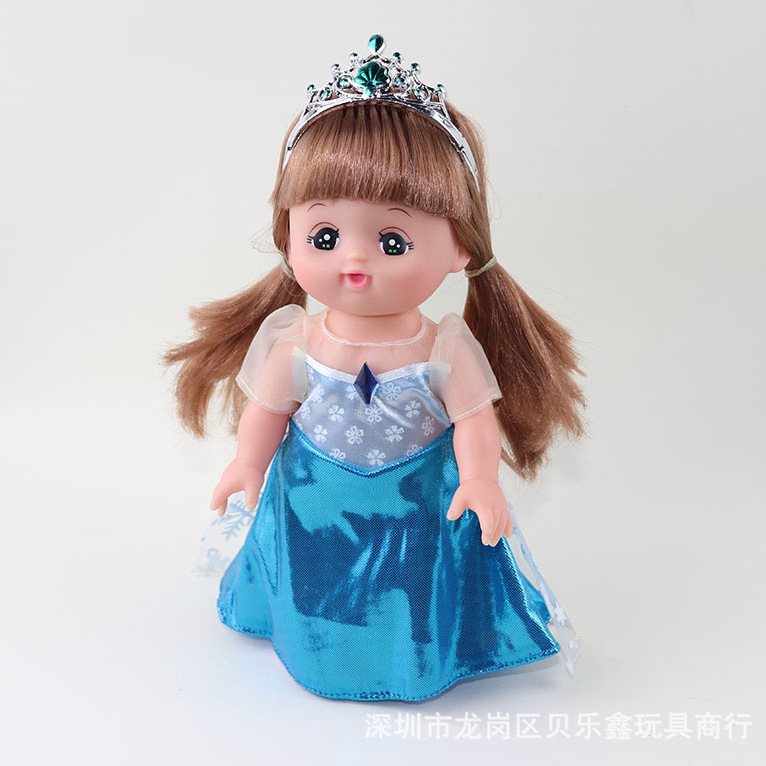 Milu muñeca poco Merlot princesa vestido Elsa princesa vestido muñeca Accesorios Niña jugar casa juguete fábrica lote