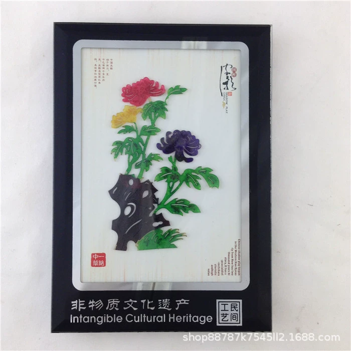 Shadow Shaanxi Shaanxi Shadow Play Display Desktop Swing Китайская характеристика На занятиях школьный подарок для иностранных школьников