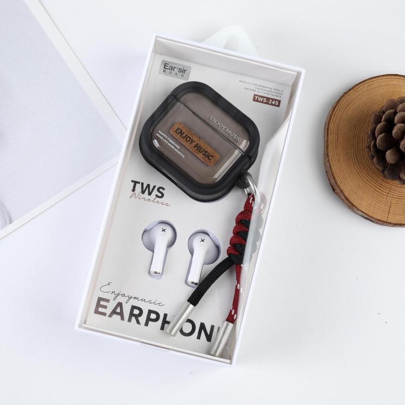 Ear Sen シンプル 英語 TWS Bluetooth ステレオ 超長バッテリー寿命 完全ワイヤレス Bluetooth ヘッドセット TWS-245|undefined