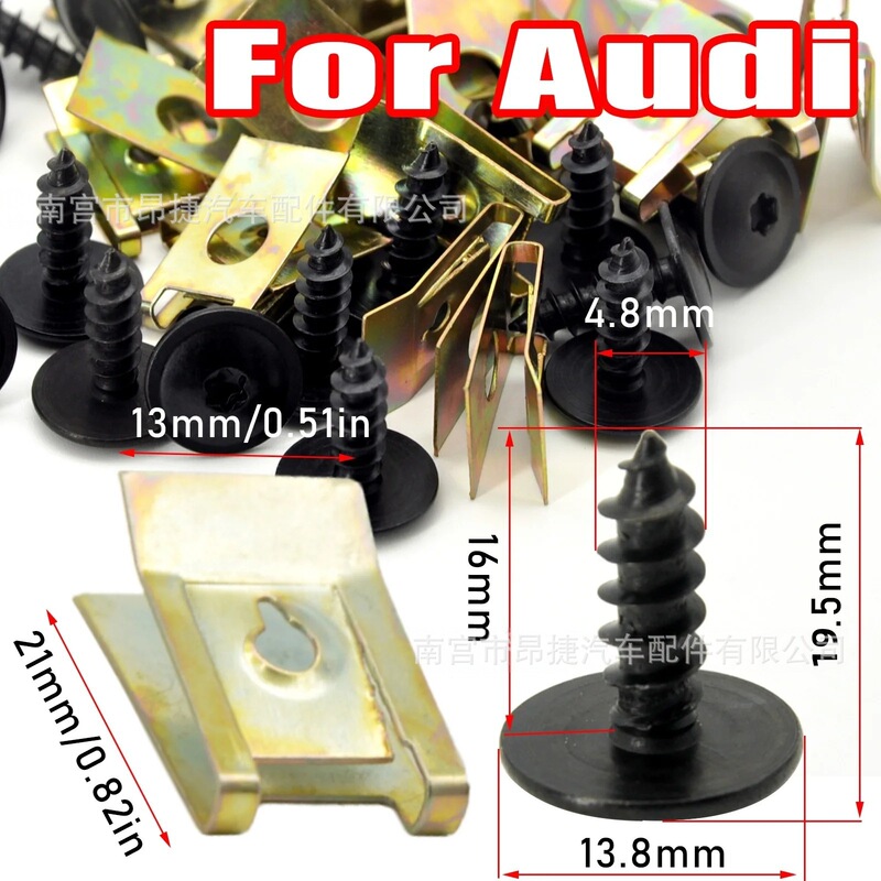 20Pcs/40Pcs Car Clip Iron Plate Plum Blossom Self-Tapping Screw Fastener Car Decoration Fastening Quick Screw Spacer Base 20Pcs/40Pcs Car Clip Iron Plate Plum Blossom Self-Tapping Screw Fastener Car Decoration Fastening Quick Screw Spacer Base