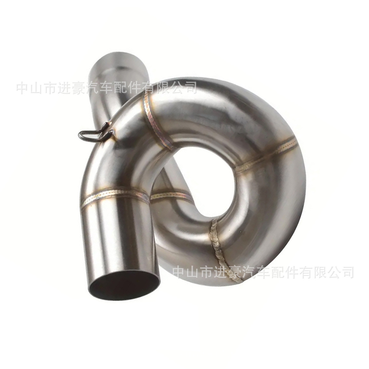 Motorcycle Exhaust Pipe Modification for Kawasaki Zx6R Stainless Steel Mid-Section Link Pipe, Large Displacement, Non-Destructive Installation