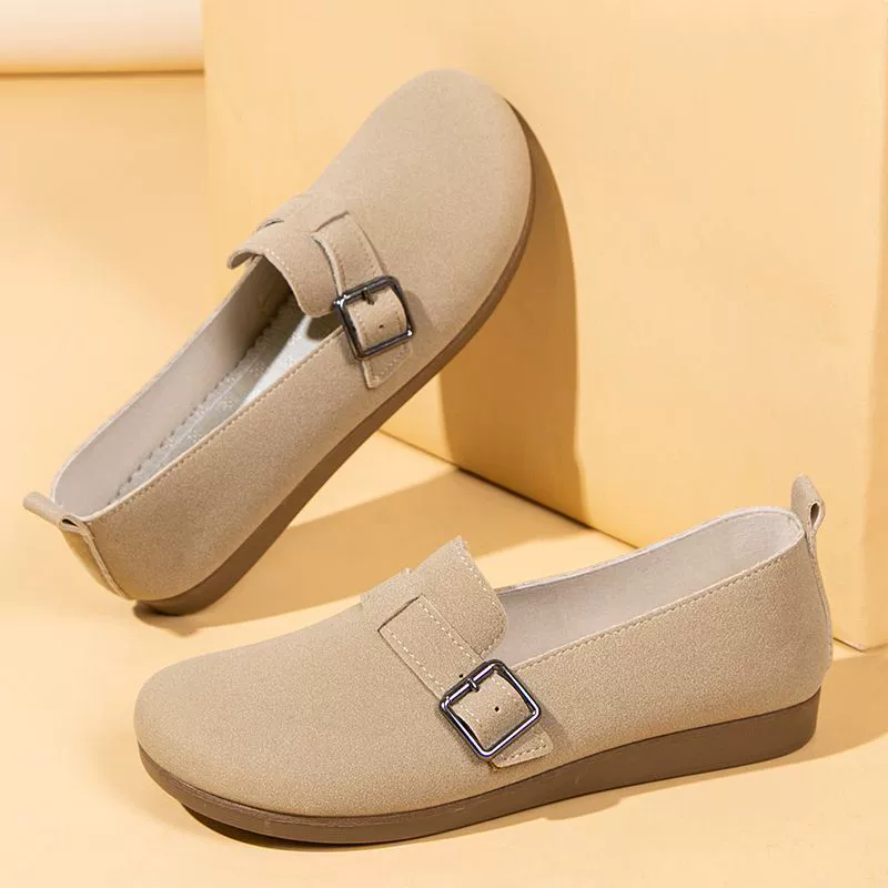 Модные повседневные универсальные женские летние уличные новые лоферы на плоской подошве, сандалии Birkenstock на мягкой подошве в стиле ретро