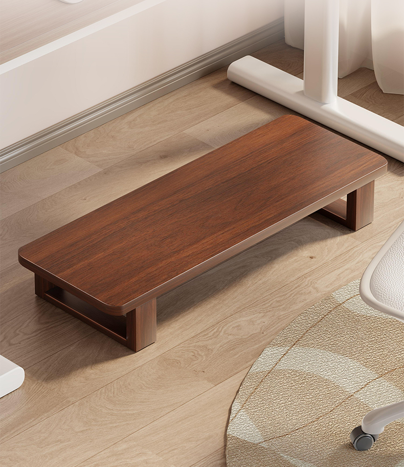 Office Footrest, Workstation Foot Pedal, Height-Increasing Board, Under-Desk Footstool, Low Stool, Footrest, Anti-Cross-Leg Artifact