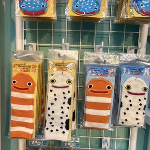 Summer Thin Mid-Calf Socks Cartoon Garden Eel Socks for Women Ins Style Cute Striped Women's Socks Manufacturer Wholesale