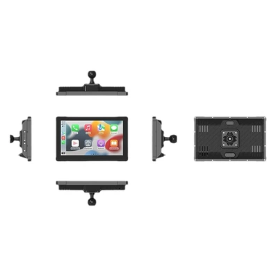 7-inch motorcycle wireless carplay — Motorcycle driving recorder