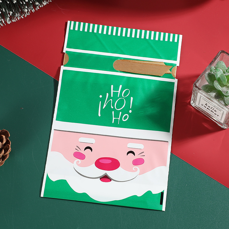 クリスマスキャンディーバッグギフト包装袋リボン巾着アップルウサギ耳漫画巾着袋在庫ありクロスボーダー|undefined
