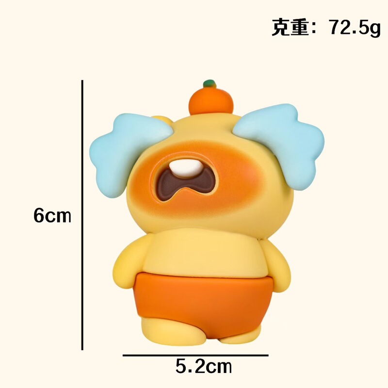宝藏款水豚噜噜盲盒系列潮玩摆件手办周边可爱女孩子儿童礼物|undefined