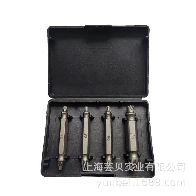 断头螺丝取出器滑牙破损拆除工具起子批头双头螺钉螺丝断丝取出器