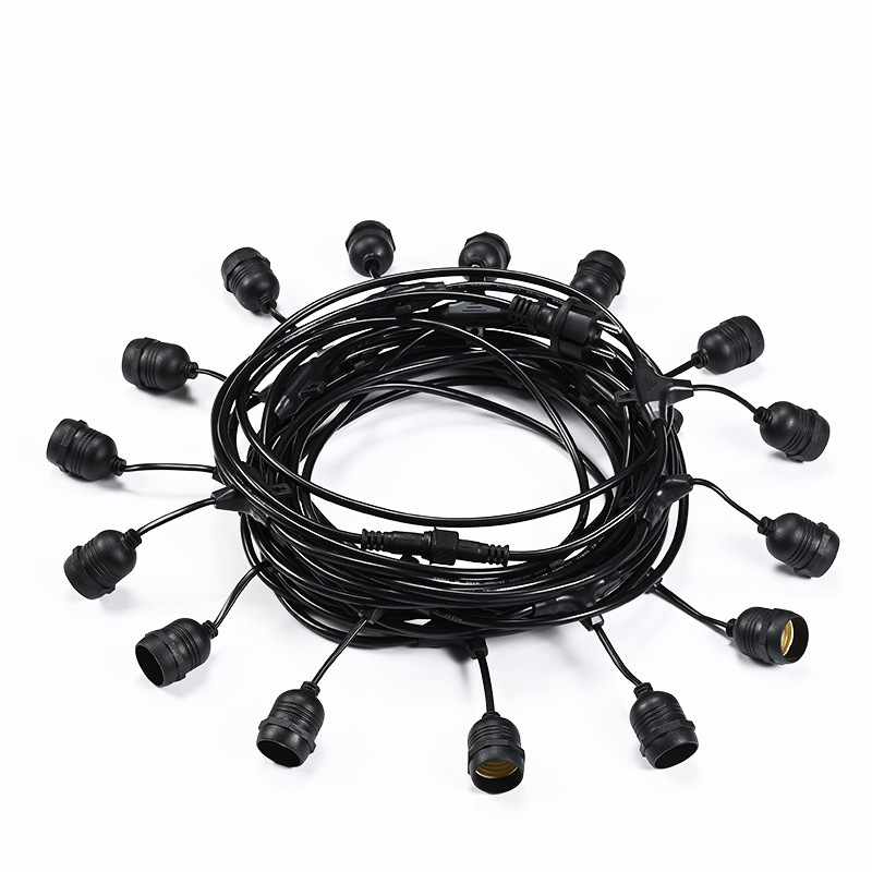 Outdoor Waterproof S14 String Lights, Hanging Garden Lights, Marquee Lights, Holiday Lighting, Ambiance Decorative Lights, Solar-Powered Outdoor Lights