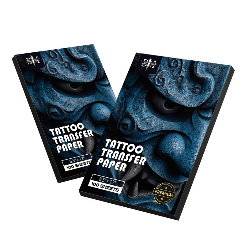 Dm Tattoo Transfer Paper Four-Part Transfer Clear and Non-Peeling Tattoo Hand-Drawn Thermal Transfer Pattern Cross-Border