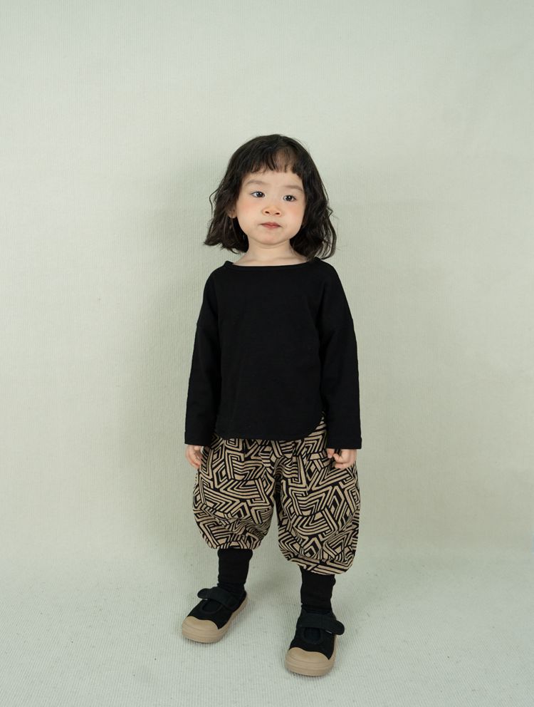 Maglietta a maniche lunghe per bambini Primavera Autunno Nuovo prodotto Edizione coreana Ragazzi e ragazze Maglietta a fondo largo in cotone di bambù_voghion.com