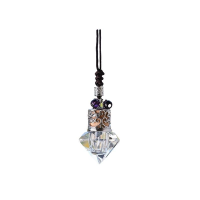 Car hanging: pendant car decoration crystal perfume