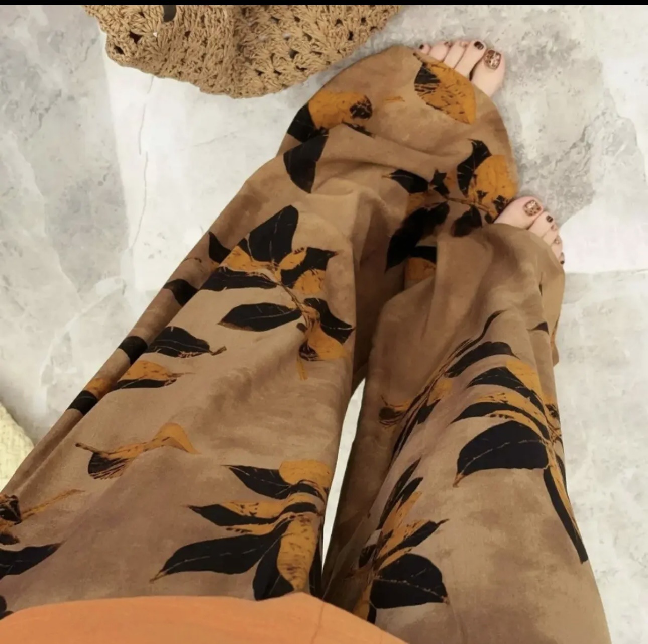 [5 días de preventa] [Pantalones de seda de algodón] Pantalones de pijama de seda de algodón para mujer