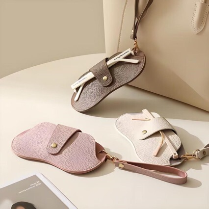 Glasses Storage Bag, Sunglasses Storage Pouch, Hanging Sunglasses Portable Storage Box, Hanging Bag, Sunglasses Case, Glasses Clip Bag
