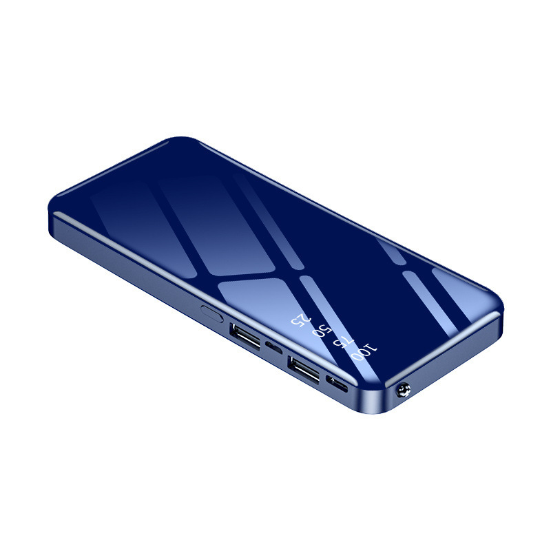 Fábrica de visualización digital spot 20000 mAh cargador de teléfonos móviles al aire libre doble salida con luz LED fuente de alimentación móvil