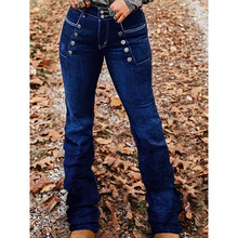 Z 30936LMulti-button cuffed skinny pants ��Ŧ�۾���С�ſ���