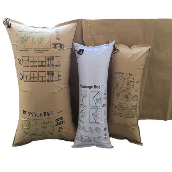Lin's Container Container Buffer Bag Kraft Paper Filling Bag Security Transportation Anti-collision Protection Bag 800*1200