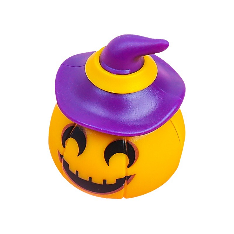 ハロウィーンの幽霊の子供のカボチャのリターン車の祝日のパーティーの雰囲気の漫画のおもちゃのリターン車の幼稚園の贈り物|undefined
