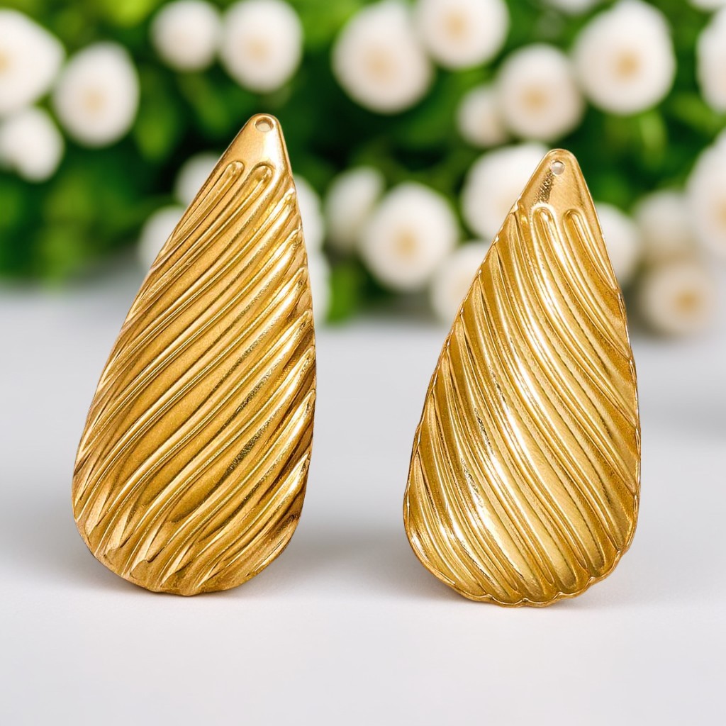 Joyas de acero inoxidable transfronterizas geometría simple anillo grande exageración auriculares accesorios accesorios DIY accesorios accesorios al por mayor