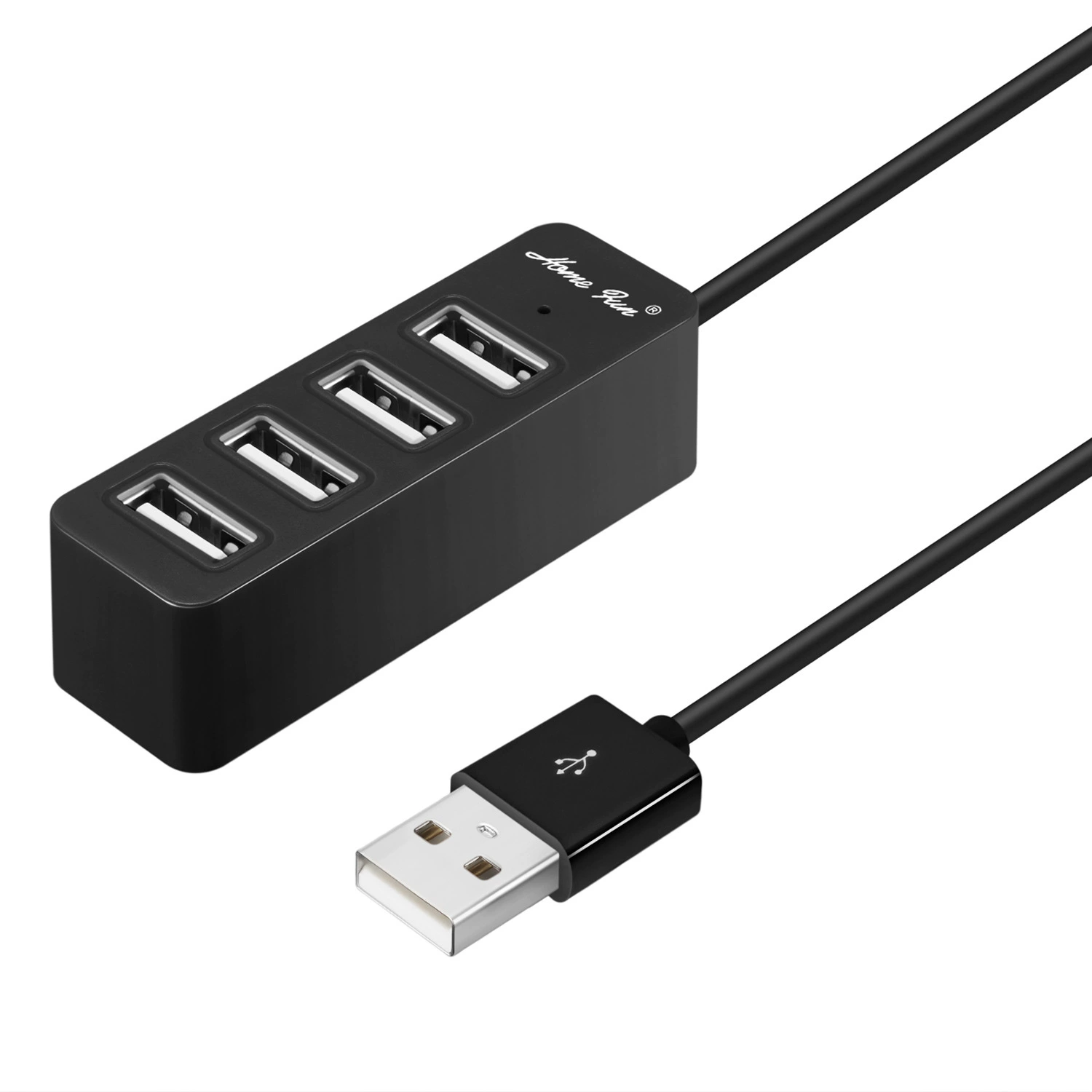 Оптовая Продажа с фабрики USB2.0 HUB порт расширения сплиттера 1 линия сбора перетаскивания 4 4 со светодиодным простым концентратором