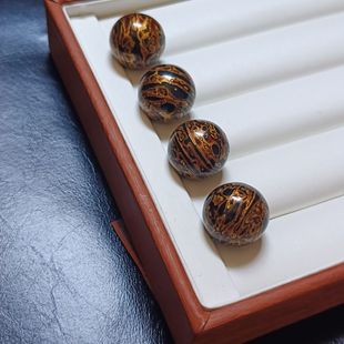 Wholesale of Intangible Cultural Heritage Lacquer Beads, Loose Beads 2.0 Horizontal Lacquer Beads Bracelet Crafts Factory Direct Delivery Available for One Piece Drop Shipping