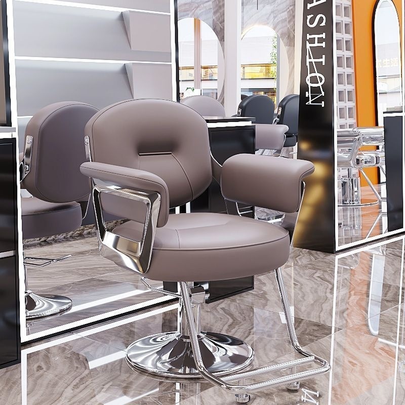 Barbería en línea silla de peluquería 26 sillas salón de peluquería especial barbería de moda nueva silla de corte de cabello de alta gama