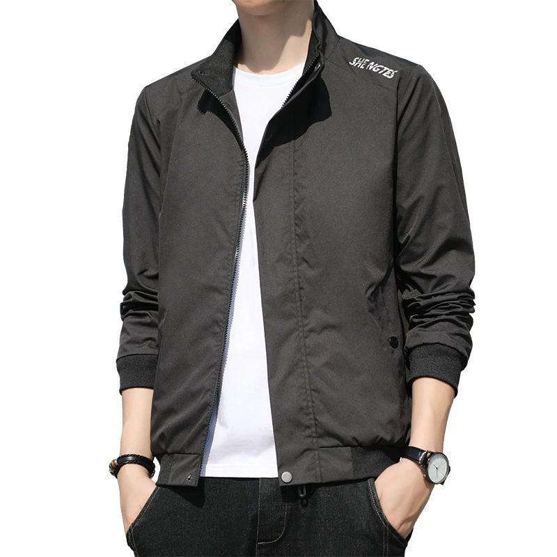 Demi-season travel men's uniform, warm universal down jacket for leisure