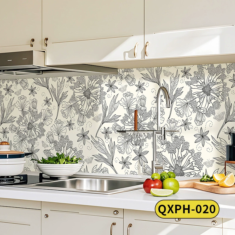 Fresh self-adhesive waterproof sticker, wallpapers