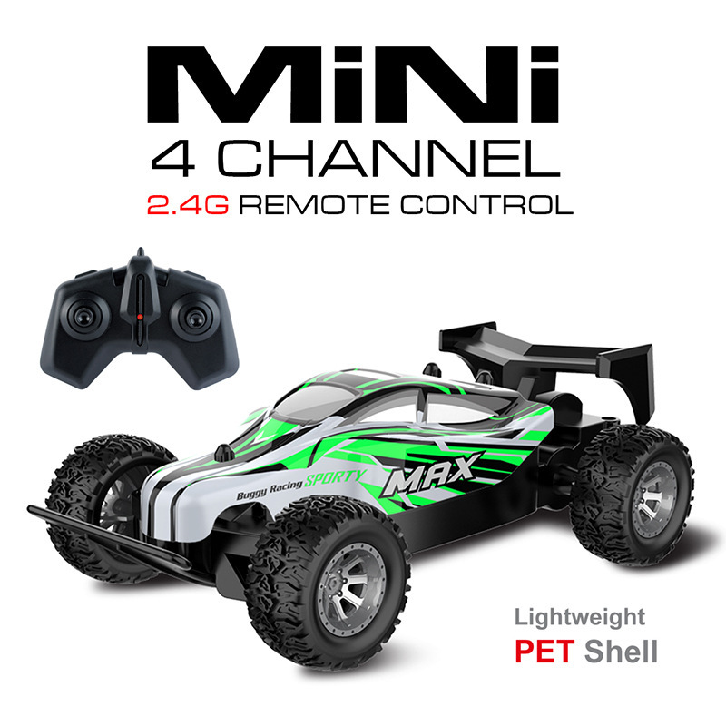 Transfronterizo 1: 28 mini coche modelo de coche de control remoto Amazon LED iluminación a escala completa mini escalador vehículo todoterreno