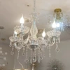 Crystal pendant, ceiling lamp