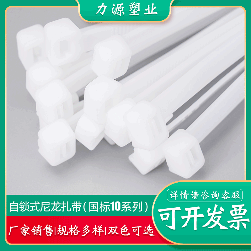 【尼龙扎带10系】工厂直供塑料束线带收纳带尼龙扎带