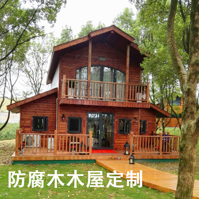 户外网红防腐木屋江浙承接工程民宿别墅景区休闲农家乐庭院轻奢