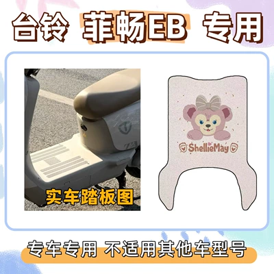 Electric vehicle foot mat Special Wire Loop Wear-Resistant Electric - shirley-rose-powder-taiwan-bell-feichang-eb