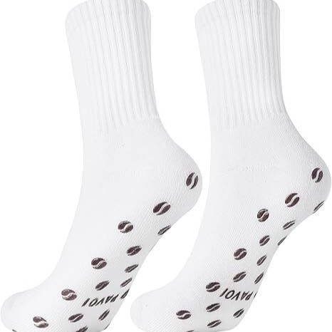 Inquiring about the Most Active Pilates Socks with Grip for Women, One Size Non-Slip Quarter-Length Crew Socks Inquiring about the Most Active Pilates Socks with Grip for Women, One Size Non-Slip Quarter-Length Crew Socks