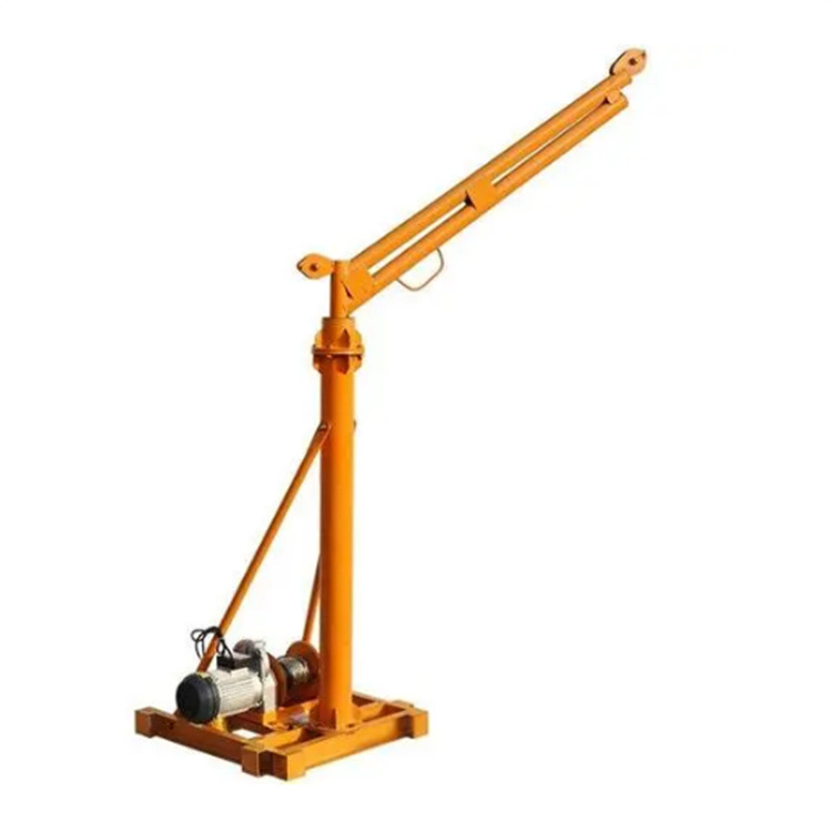 Grúa doméstica de construcción de 1 tonelada pequeña grúa de elevación manual pequeña grúa giratoria