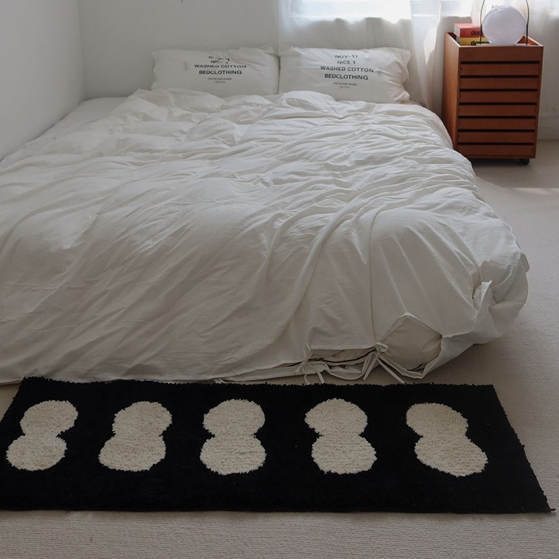 Modern creative non-slip carpet for living room for bed for home use