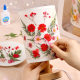 Mother's Day handmade embossed table lamp diy dried flower material bag embossed night light diy material bag plant flower lamp