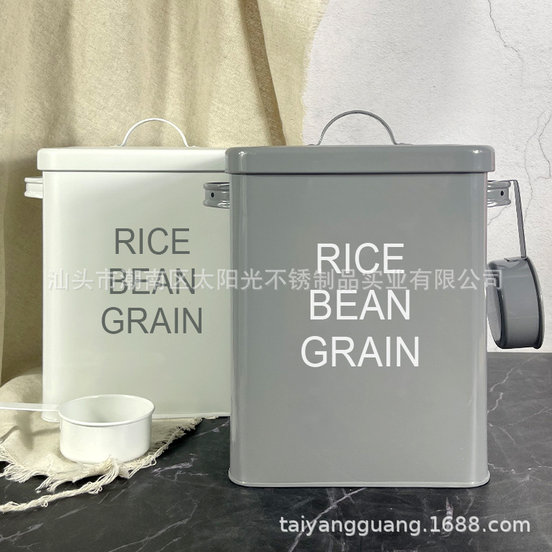 One piece of rice bucket Nordic INS home rice cylinder 10 catties of…