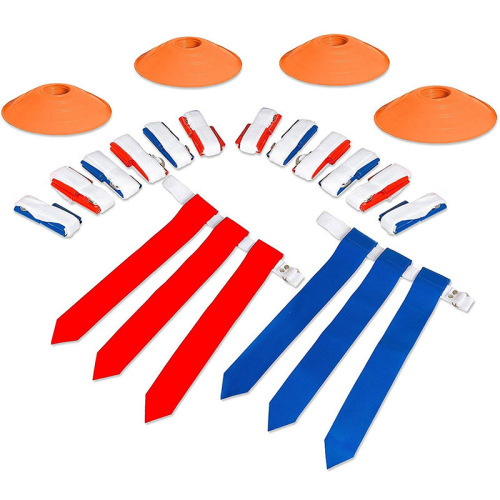 Outdoor soccer, American football, waist flag set, streamers, company team-building games, frisbee, fun sports