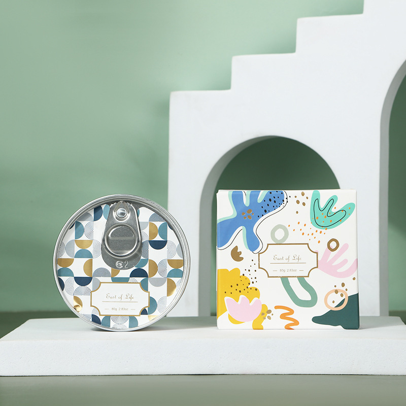 創意ins風易拉罐香薰蠟燭 手工大豆蠟浪漫香氛婚禮生日伴手禮香熏