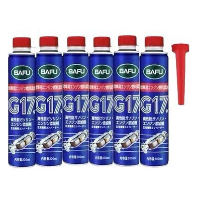 Bafu G17 Three-Way Catalytic Converter Cleaning/curing agent - bafu-sanyuan-300ml6-blue-bottle-upgrade