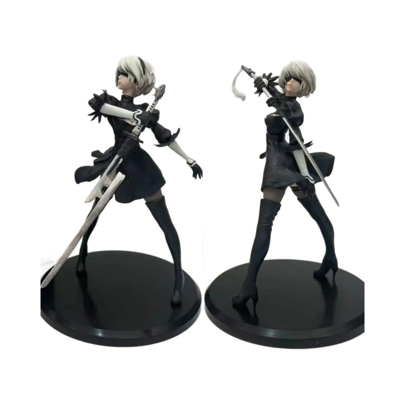 Beautiful Girl Series Yurha Holo 2b Miss Standing Figure Doll Ornament Model Boxed Figure