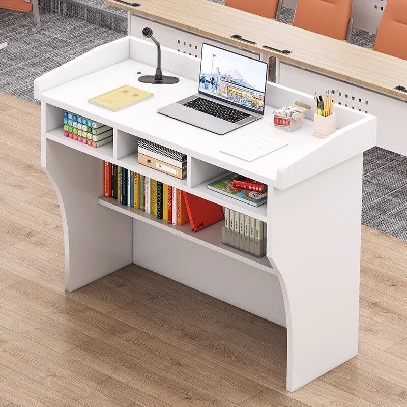 Desk, training institution desk, podium, lectern, simple-style modular desk, reception desk, customer service desk, speaker's platform Desk, training institution desk, podium, lectern, simple-style modular desk, reception desk, customer service desk, speaker's platform