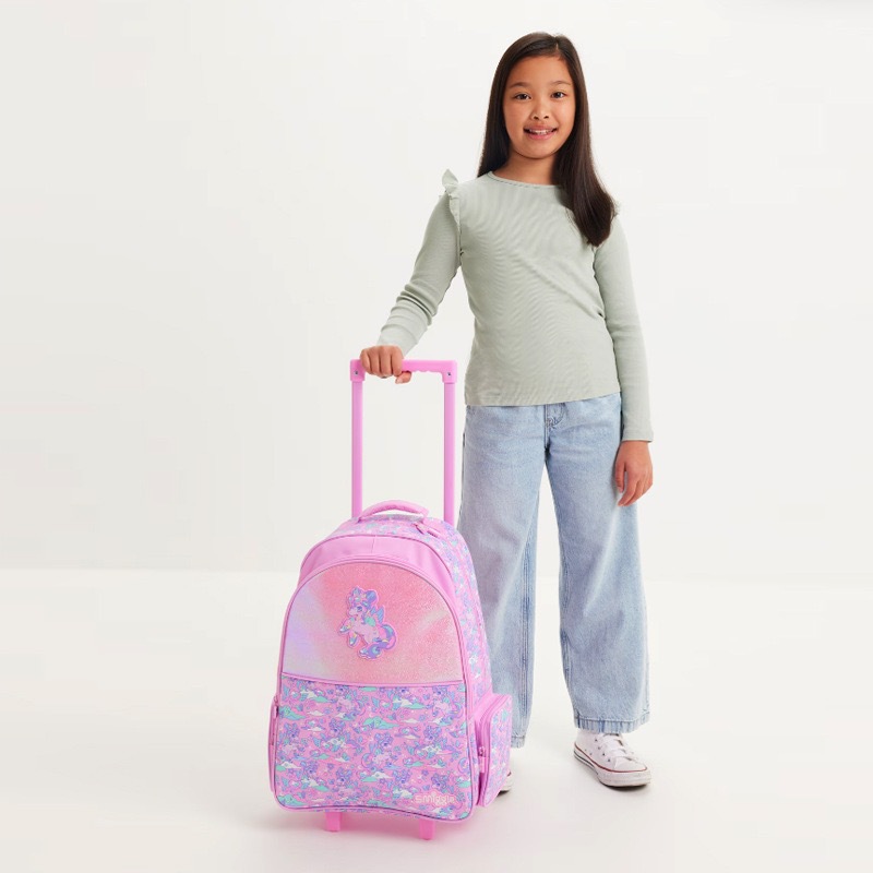 Australia Smiggle mochila pony Poly mochila de estudiantes mochila de gran capacidad para niños bolsas de ocio al aire libre nuevo