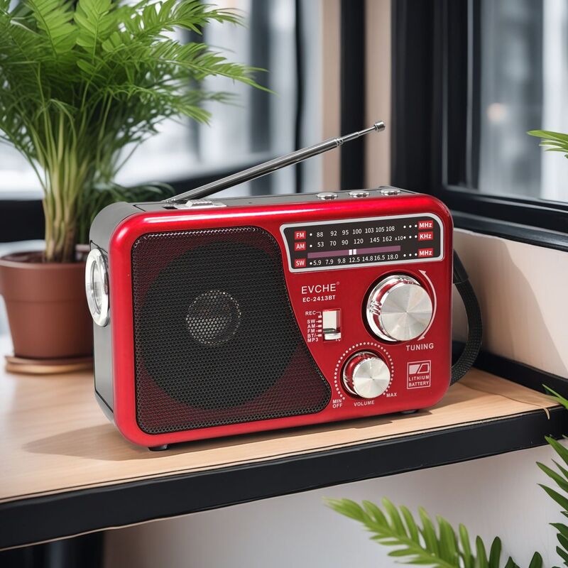 工場クロスボーダーフルバンド多機能録音ラジオ Bluetooth 高齢者懐中電灯充電ポータブルミニ 2413|undefined