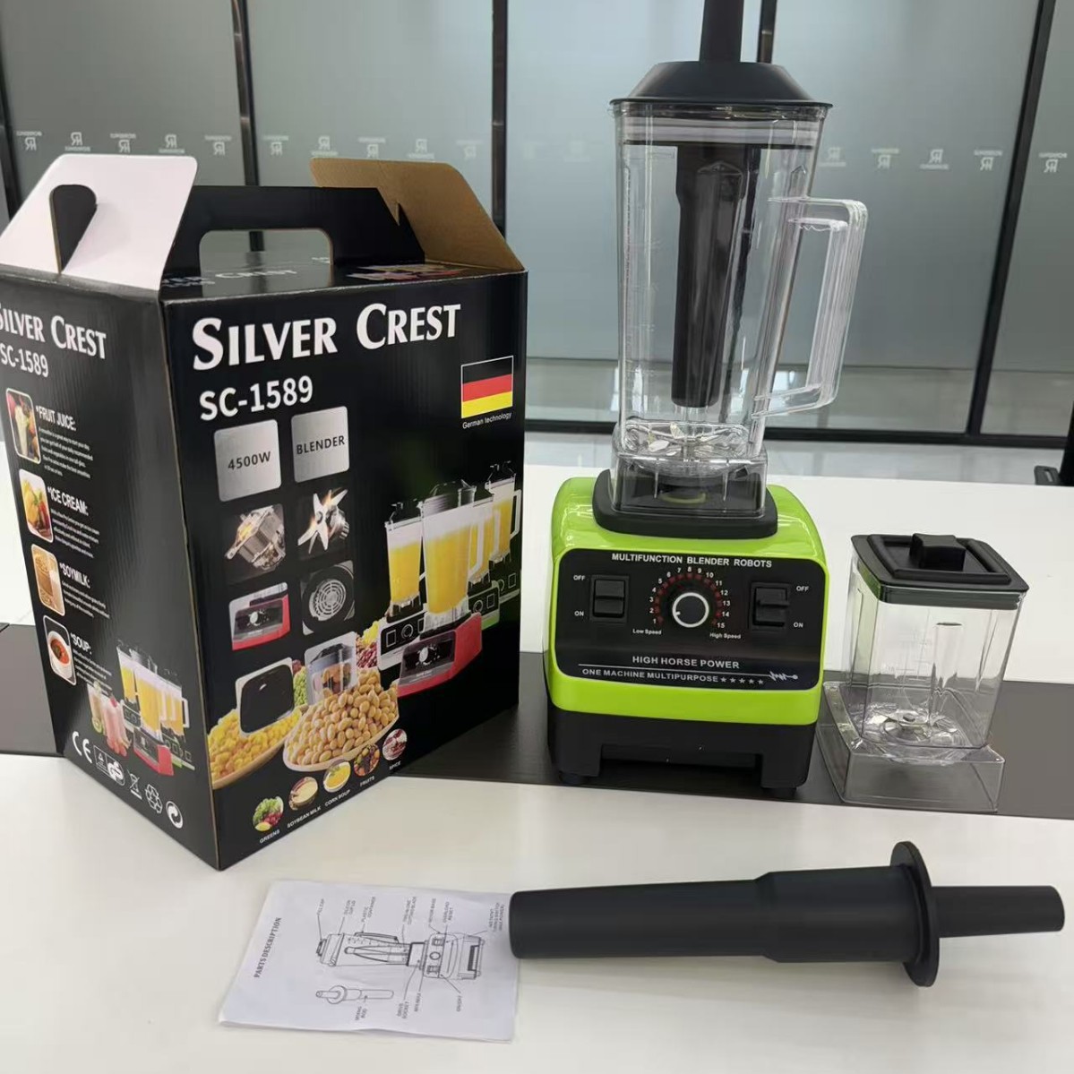 Juicer, wall breaker, soybean milk machine, large-capacity food processor, smoothie machine, hot-selling products in Africa, Southeast Asia and Central Asia