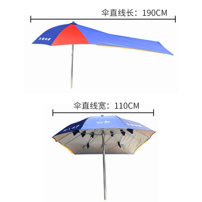Junmabeng 2.1m Motorcycle Umbrella Canopy, Tricycle and Electric Vehicle Sunshade Umbrella, Sun Protection Umbrella, Durable Umbrella (Elektromobil üçün ön şüşə çətiri (günlük)) - 25m-square-shaped-thickened-and-reinforced-double-layer-sunshade-umbrella-excluding-stand-accessories-see-specification-diagram