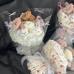 七夕のバレンタインデーのプレゼントは犬の花束のアイデアを修理します。